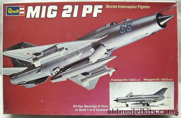 Revell 1/32 Mig-21PF - Soviet or North Vietnamese Air Force, H267 plastic model kit